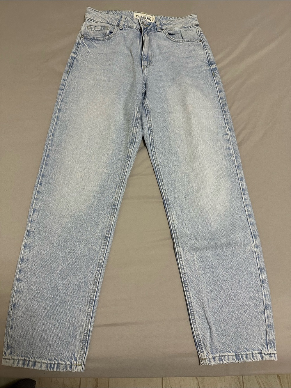 Dynamite Light Wash Denim Jeans - Claudia